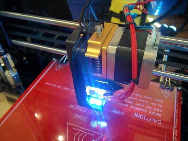 napalms erweitert geeetech prusa i3 pro fan duct Licht 3d Drucker Zubehör 3D print model - Mito3D