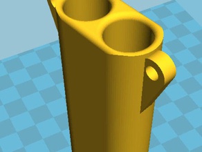 ecig neckstrap holder containers vape 3d print model - Mito3D