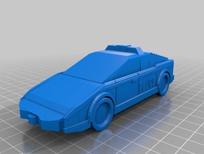 go gadget móvel brinquedos jogos de carro gadgetomobile inspecteur inspetor inspector 3d print model - Mito3D