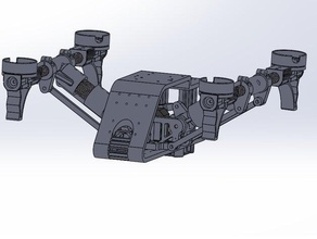 mini inspirar quad v3 mecánica los juguetes dji inspire 1 a uno 3d print model - Mito3D