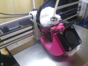 migbot prusa i3 e3d v6lite6 bowden mount printer parts hotend e3dv6 hot end extruder prusai3 sunhokey 3d print model - Mito3D