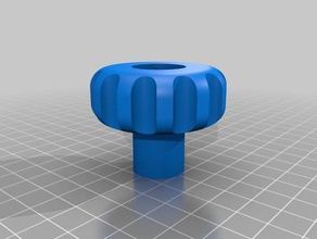 lawnmover luan botão passatempo 3d print model - Mito3D