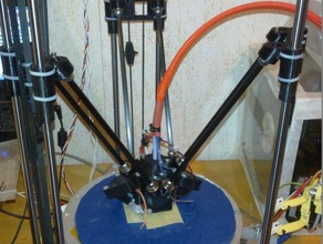 rostock mini magnetic arms 3d printer parts 3d print model - Mito3D
