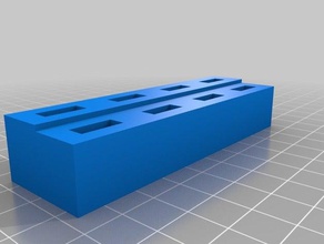 parametrik usb tutucu aracı sahipleri kutuları 3d print model - Mito3D