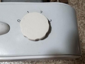 caixa fã de botão do agregado familiar garagem 3d print model - Mito3D