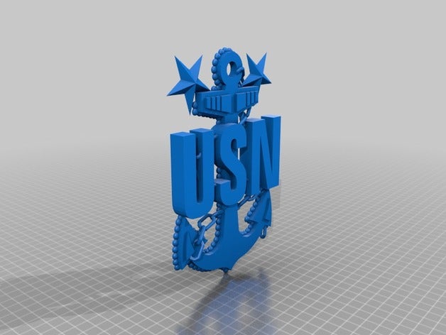 usn masterchief Anker Dekor master chief Militär navy us-Militär us-navy 3D print model - Mito3D