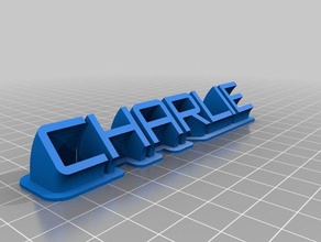 3d yazıcı kanıt charlie ofis özelleştirilmiş 3d print model - Mito3D