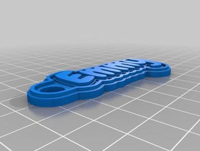 emmy keychain1 i portachiavi personalizzato 3d print model - Mito3D