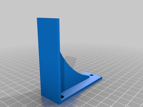 shelf bracket small decor 3d print model - Mito3D