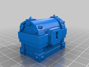 clash royale silver chest 3d printing supercell treasure 3d print model - Mito3D