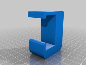 usb cable holder computer support 3d print model - Mito3D