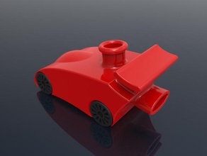 globo de coche juguete juego accesorios baloon los niños 3d print model - Mito3D