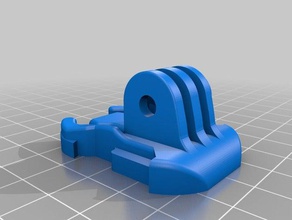gopro-clip-Halterung Kamera Kamera-Halterung gopro mount gorpo 3d print model - Mito3D