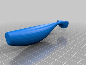 gufi Köder-Fisch-Form-form Fischköder sport im freien angeln gummifisch kder Zierleiste 3d print model - Mito3D
