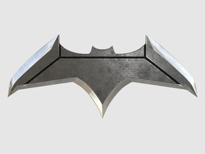 batarang - batman vs superman signos logotipos de 3d print model - Mito3D