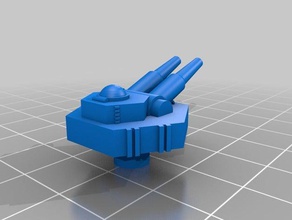 minuscule tourelle topper mp mini 3d de l'imprimante accessoires sélectionner spinner 3d print model - Mito3D