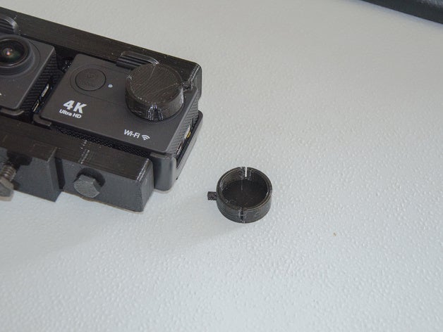 eken h9 lens cap electronics 3D print model - Mito3D