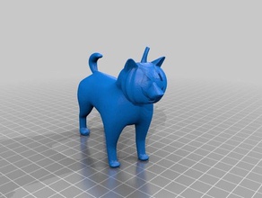la citrouille d'halloween chien les créatures 3d print model - Mito3D