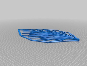 infinity frattale foglie scheletro fiore interattiva art personalizzato 3d print model - Mito3D