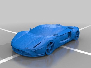 ferrari spider 3d de l'impression voiture 3d print model - Mito3D