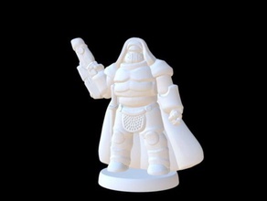cosmoknight champion 18mm scale toys games rpg 28mm fantasy gaming handsofdestiny miniature miniatures multiverse pocket tactics roleplaying science fiction scifantasy scifi space tabletop wargame wargames wargaming wayfarer 3d print model - Mito3D
