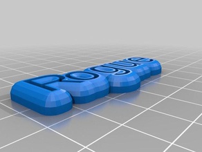 meine angepassten text Magneten Zeichen logos 3d print model - Mito3D