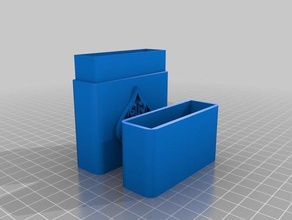 poker card case games awesome cards cool fun thingiverse tinkercad 3d print model - Mito3D