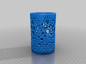 webbed cup 2 sculptures organic 3d print model - Mito3D