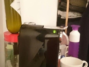 nespresso citiz suporte para garrafa de água do agregado familiar suprimentos o café eficiência expresso openscad reservatório vinho 3d print model - Mito3D