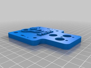 axe double chariot ei3 he3d de l'imprimante pièces le l'axe 3d print model - Mito3D
