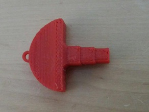 Schaltschrank-Schlüssel, Unterschlüssel Gebäude diy 3d print model - Mito3D