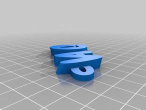 alicia2 Schlüsselanhänger angepasst 3d print model - Mito3D