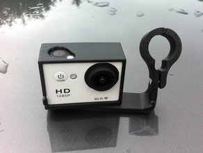 toyota tacoma dash di montaggio videocamera sj4000gopro automotive dashcam gopro mount sj4000 monte 3d print model - Mito3D