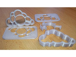 owncloud cookiecutter kitchen dining cookie cutter cutters freecad inkscape inkscape-3d openscad tinyboy 3d print model - Mito3D