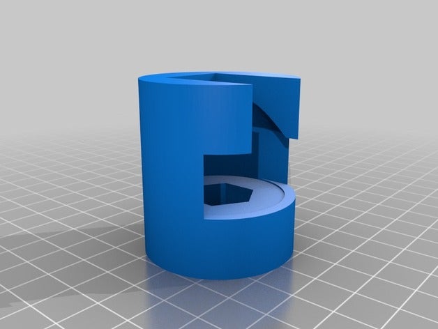 válvula de bloqueio swizer waterbag passatempo 3D print model - Mito3D
