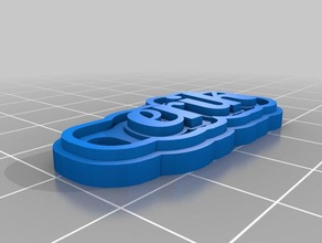 eriiiiik keychains customized 3d print model - Mito3D