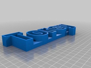 torey nplate sculture personalizzato 3d print model - Mito3D