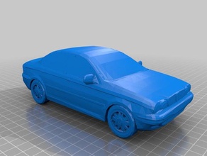 jaguar x-type limousine fixo outros makeprintable 3d print model - Mito3D