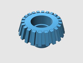 Beispiel Stirnradgetriebe Teile mechanische 3d print model - Mito3D