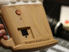 ibreathe bafômetro gadgets o álcool a cerveja beber fusão 360 iot nxp 3d print model - Mito3D