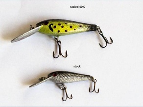 small lure 59mm sport outdoors bass fish fishing 3d print model - Mito3D