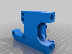 x-end-leadscrew 3d printer parts 8mm belt tensioner idler prusa x-axis z-axis 3d print model - Mito3D