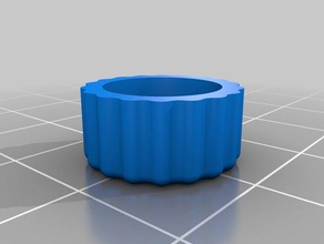malyan bed leveling nut 3d printer parts 3d print model - Mito3D