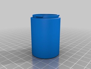 bayonet base high res containers customized 3d print model - Mito3D
