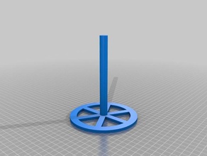 cddvd cake box spindle cddvd-holder100x100x150 music 3d print model - Mito3D