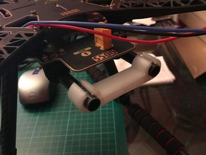 s500 monte rc vehículos drone quad quadcopter 3d print model - Mito3D