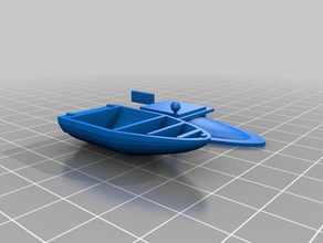 toy boat 3d printing 3d print model - Mito3D