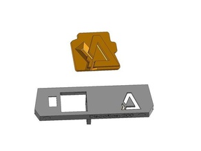 logo pour discoeasy200 3d printer accessories dagoma 3d print model - Mito3D