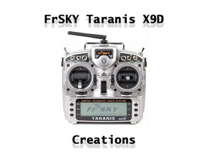 frsky taranis creations rc vehicles charger dc plug lipo battery quadcopter transmitter x9d 3d print model - Mito3D