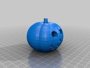 my customized jack-o-lantern 1 decor 3d print model - Mito3D